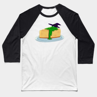 Cheesecake Witch for Halloween Baseball T-Shirt